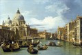 El Gran Canal y la Iglesia del Salute Canaletto